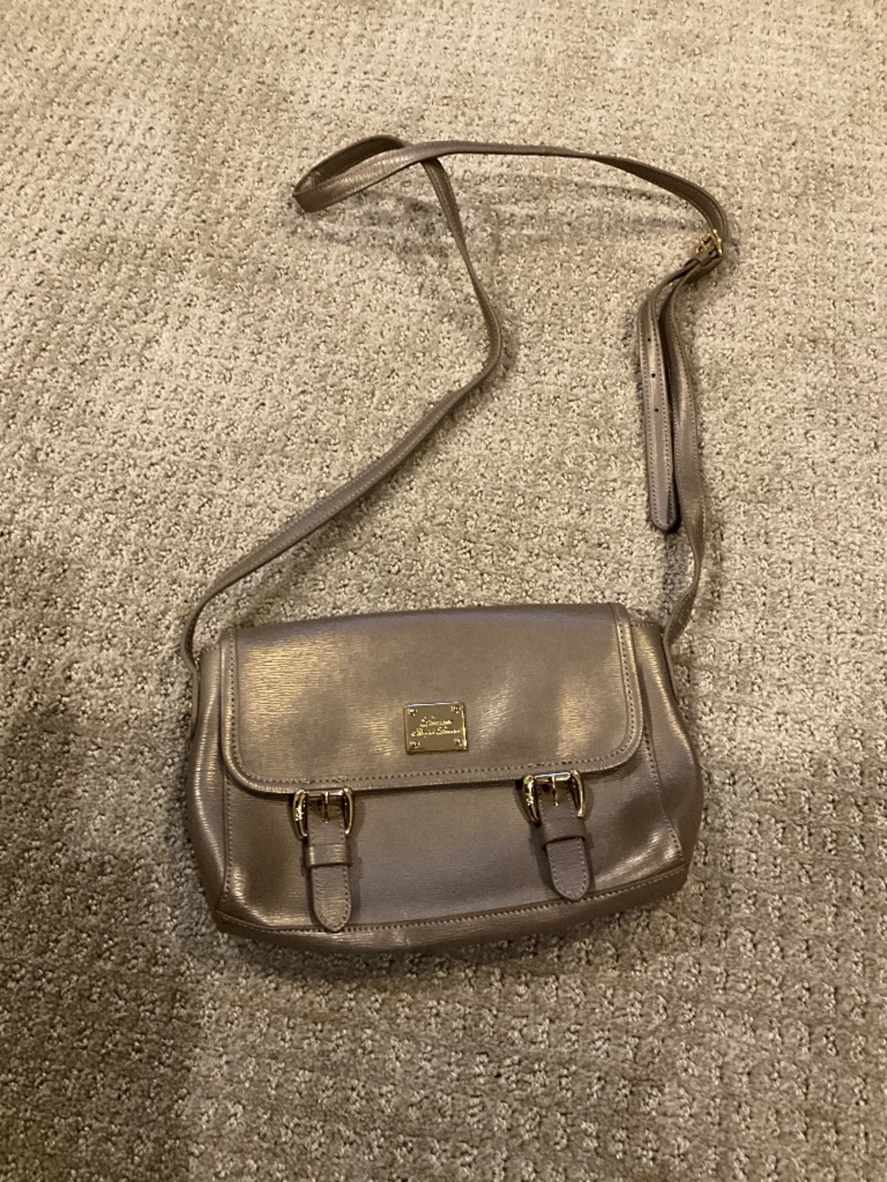 Golden hued purse by Lauren